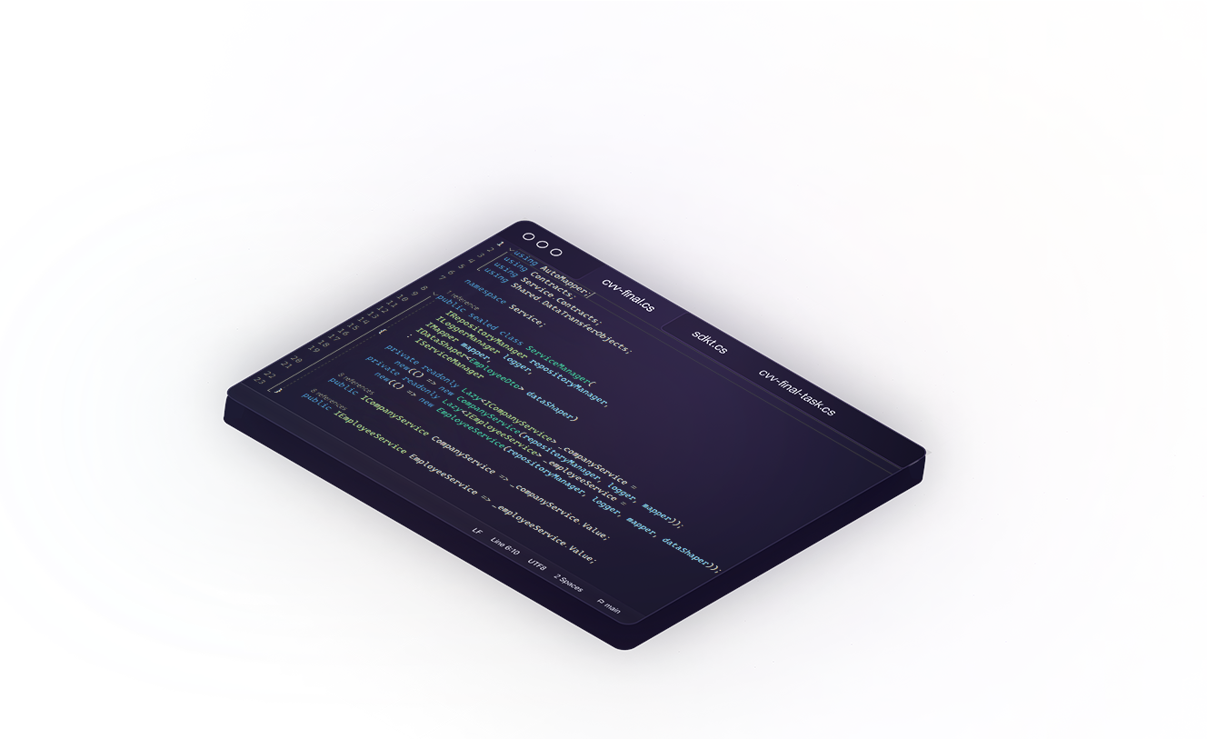 Coding background